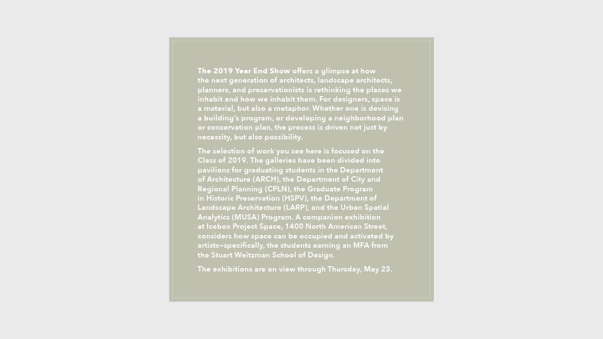 Year End Show branding, image 4